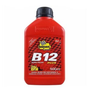 Aditivo para óleos de motores a álcool, gasolina, GNV B12 PLUS 500ml BARDAHL