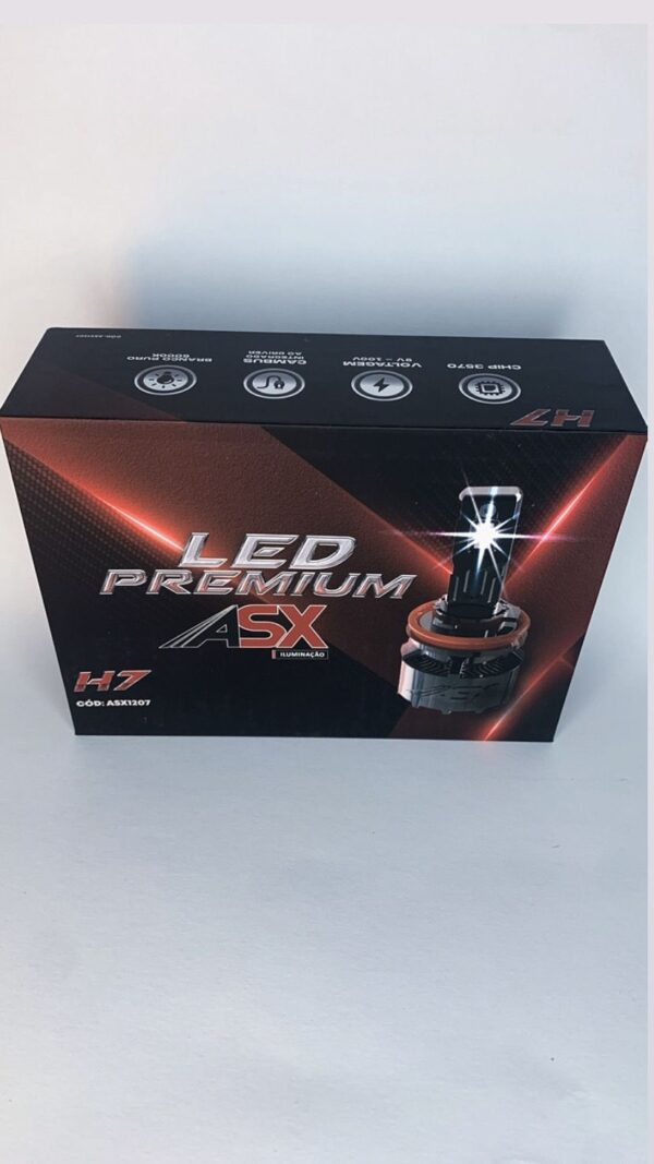 LED PREMIUM CSP 100w-15.000 LUMENS -BIVOLT - MODELO: H7