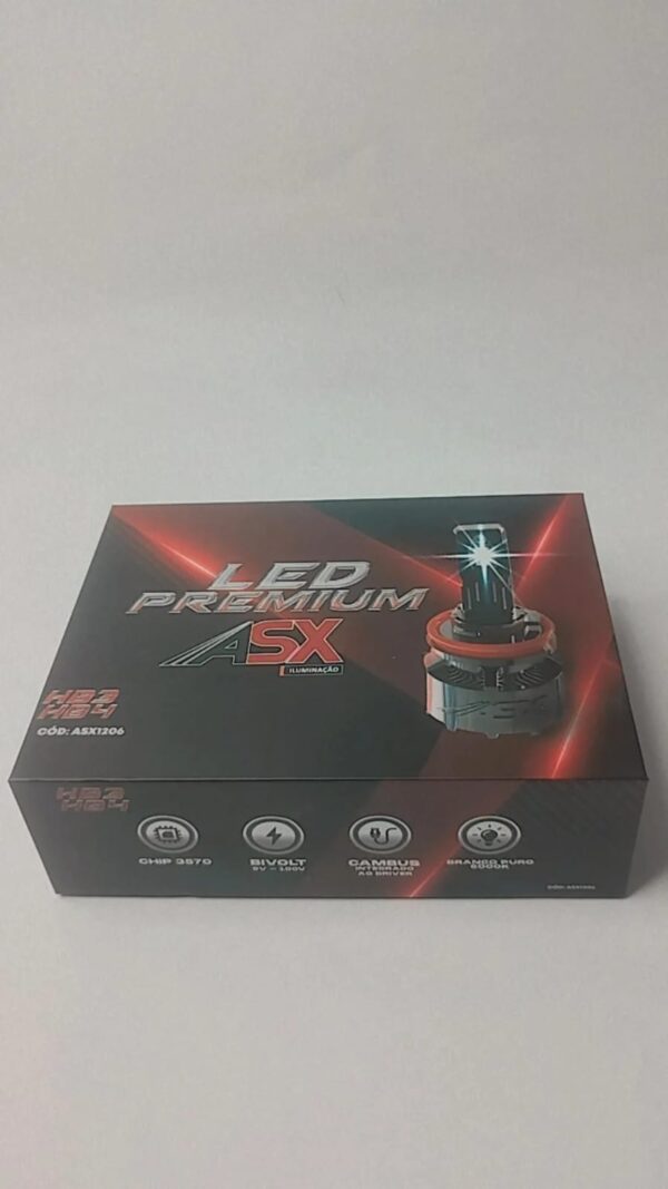 LED PREMIUM CSP 100w-15.000 LUMENS -BIVOLT - MODELO: HB3/HB4