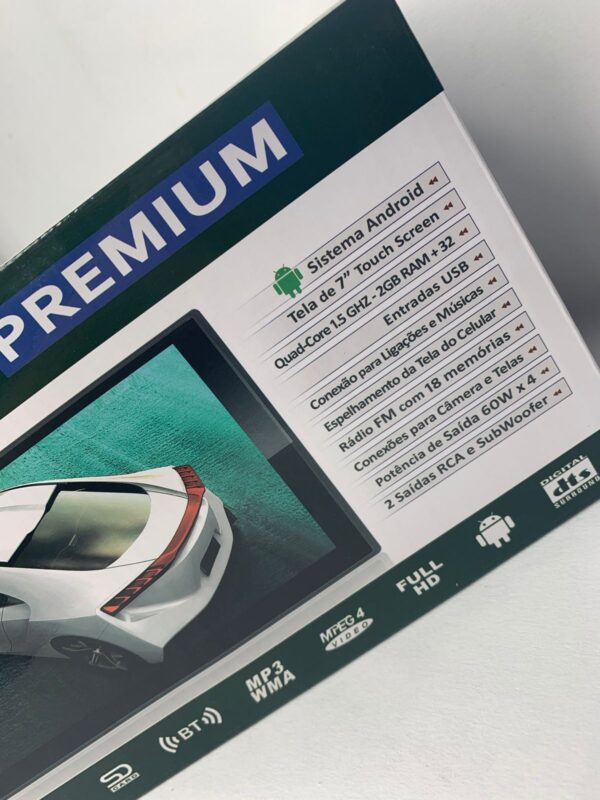 MULTMIDIA E-TECH MP5 PREMIUM 7 COM ANDROD - 2G+32