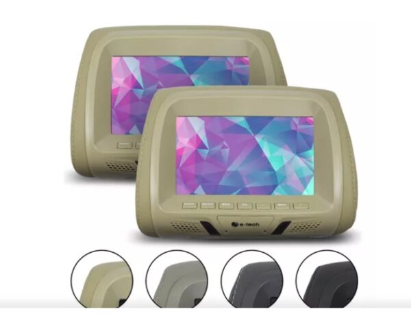 7- ENCOSTO C/ LCD COMBALT CINZA - E-TECH